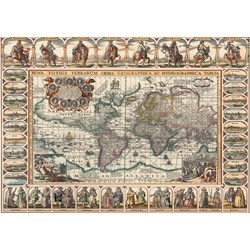 Art Puzzle (4584) - "Ancient World Map" - 1000 pezzi