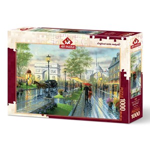 Art Puzzle (4225) - "Spring Walk, Paris" - 1000 pezzi