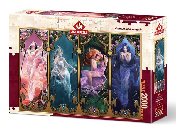 Art Puzzle (4573) - "The Four Jewels" - 2000 pezzi