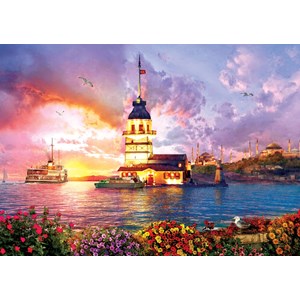 Art Puzzle (5179) - "The Maiden's Tower" - 1000 pezzi
