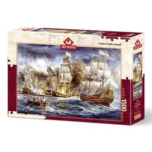 Art Puzzle (4549) - "Battleship War" - 1500 pezzi