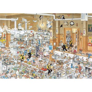 Jumbo (19085) - Jan van Haasteren: "The Kitchen" - 500 pezzi