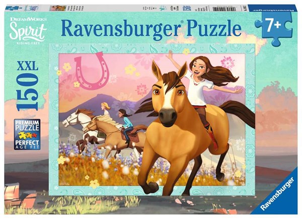 Ravensburger (10055) - "Wild and free, Spirit" - 150 pezzi