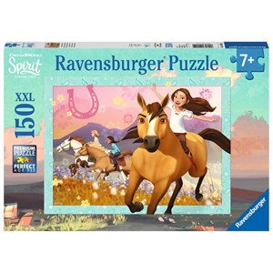 Ravensburger (10055) - "Wild and free, Spirit" - 150 pezzi