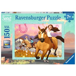 Ravensburger (10055) - "Wild and free, Spirit" - 150 pezzi