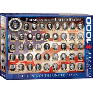 Eurographics (6000-1432) - "Presidents of the United States" - 1000 pezzi