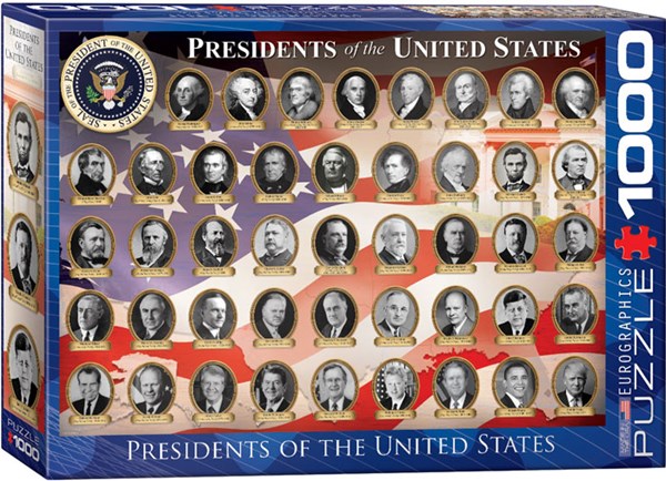 Eurographics (6000-1432) - "Presidents of the United States" - 1000 pezzi