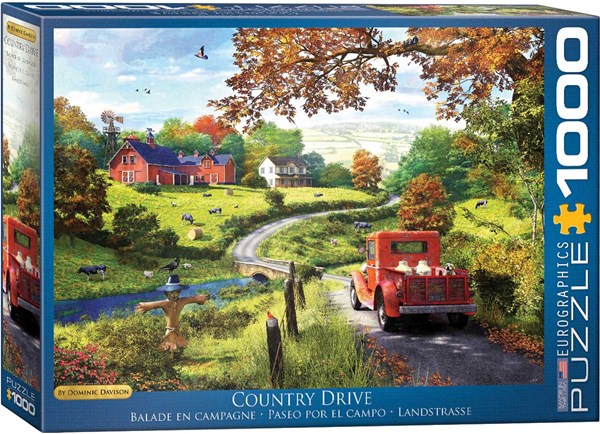 Eurographics (6000-0968) - Dominic Davison: "The Country Drive" - 1000 pezzi