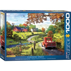 Eurographics (6000-0968) - Dominic Davison: "The Country Drive" - 1000 pezzi