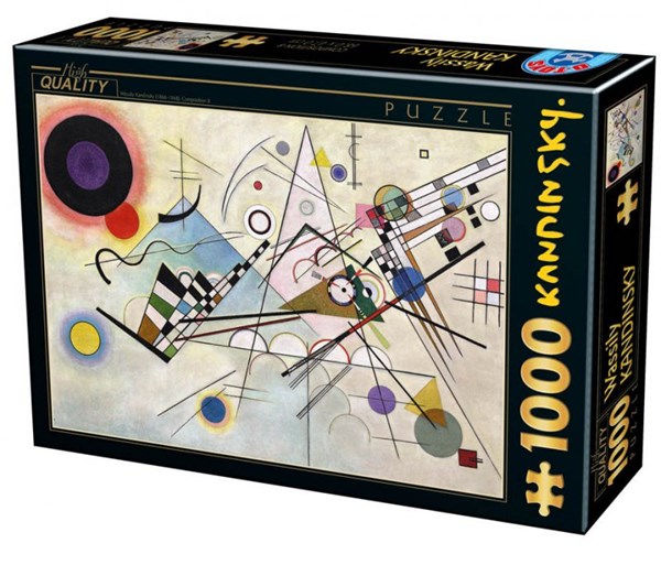 D-Toys (75918) - Vassily Kandinsky: "Composition 8" - 1000 pezzi