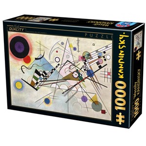D-Toys (75918) - Vassily Kandinsky: "Composition 8" - 1000 pezzi