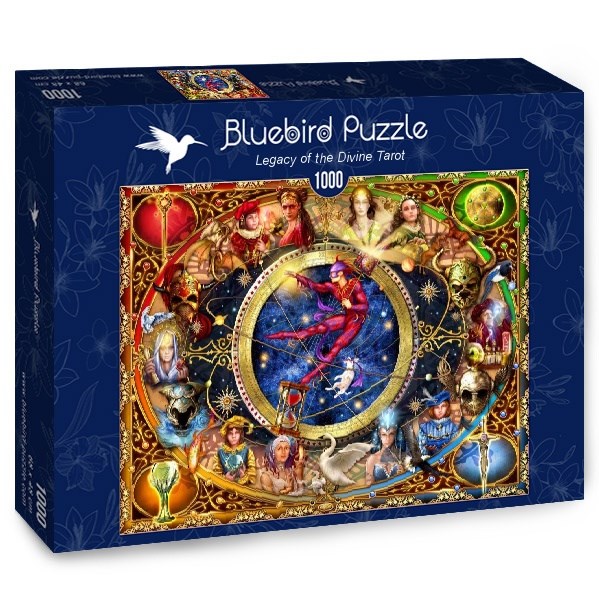 Bluebird Puzzle (70021) - Ciro Marchetti: "Legacy of the Divine Tarot" - 1000 pezzi