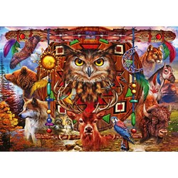 Bluebird Puzzle (70257) - Ciro Marchetti: "Animal Totem" - 4000 pezzi