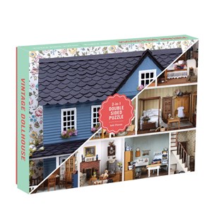 Chronicle Books / Galison - "Vintage Dollhouse" - 500 pezzi
