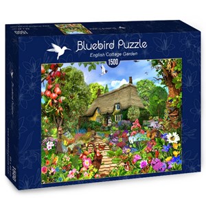 Bluebird Puzzle (70141) - "English Cottage Garden" - 1500 pezzi
