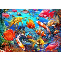 Bluebird Puzzle (70192) - Ciro Marchetti: "Tropical Fish" - 1500 pezzi