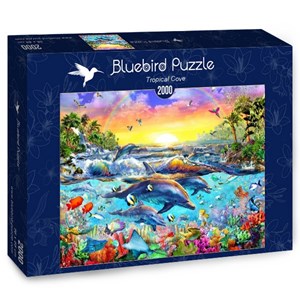 Bluebird Puzzle (70015) - Adrian Chesterman: "Tropical Cove" - 2000 pezzi