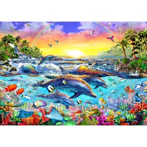 Bluebird Puzzle (70015) - Adrian Chesterman: "Tropical Cove" - 2000 pezzi