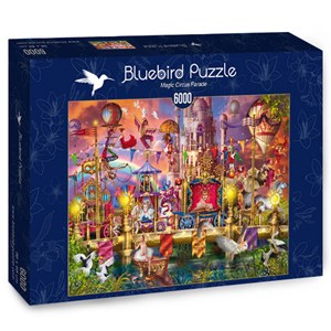 Bluebird Puzzle (70251) - Ciro Marchetti: "Magic Circus Parade" - 6000 pezzi