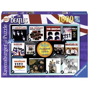 Ravensburger (19753) - "Beatles: Albums 1964-66" - 1000 pezzi
