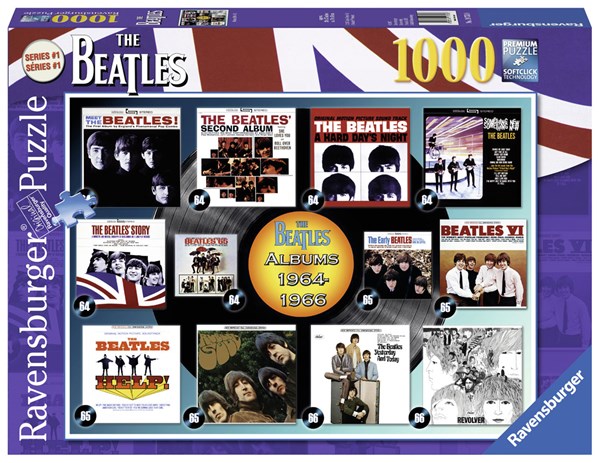 Ravensburger (19753) - "Beatles: Albums 1964-66" - 1000 pezzi