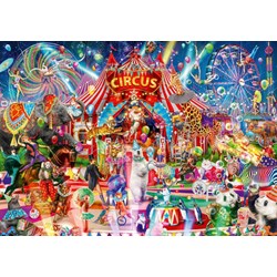 Bluebird Puzzle (70229) - Aimee Stewart: "A Night at the Circus" - 4000 pezzi