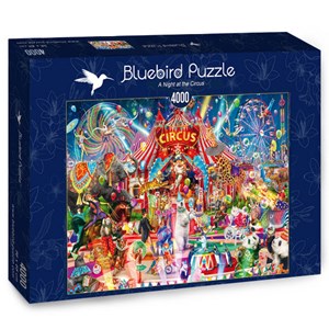 Bluebird Puzzle (70229) - Aimee Stewart: "A Night at the Circus" - 4000 pezzi
