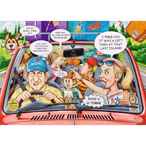 Ravensburger (19813) - "Are We There Yet?" - 1000 pezzi