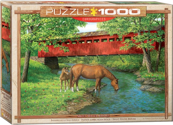 Eurographics (6000-0834) - Persis Clayton Weirs: "Sweet Water Bridge" - 1000 pezzi