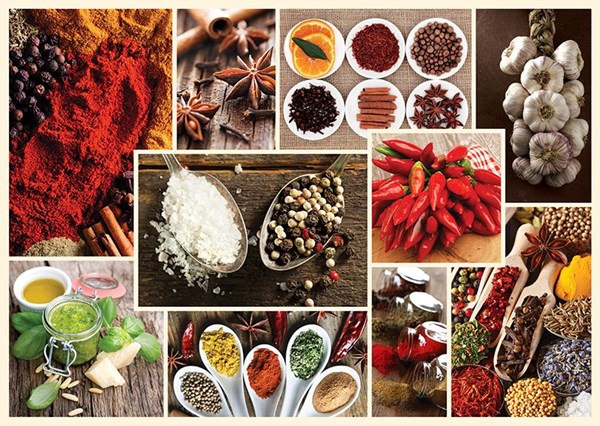 Trefl (10358) - "Cuisine Spices" - 1000 pezzi