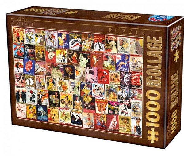 D-Toys (75291) - "Collage, Cabaret" - 1000 pezzi