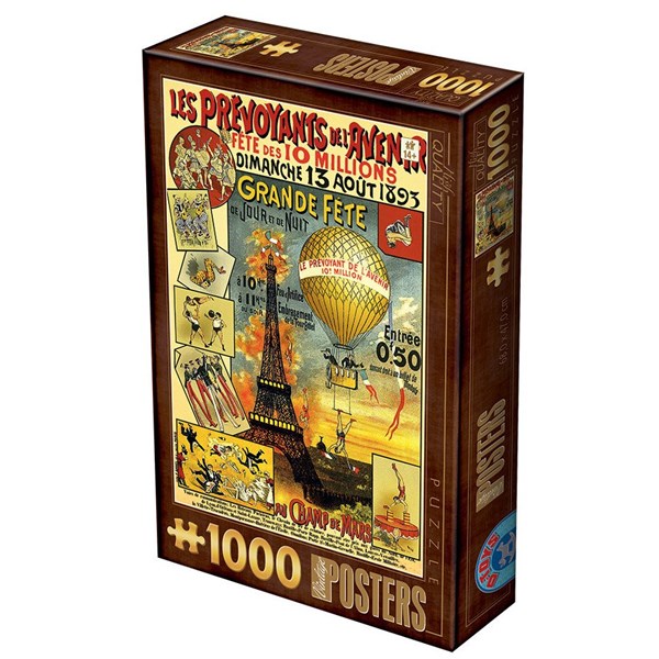 D-Toys (74591) - "Paris" - 1000 pezzi