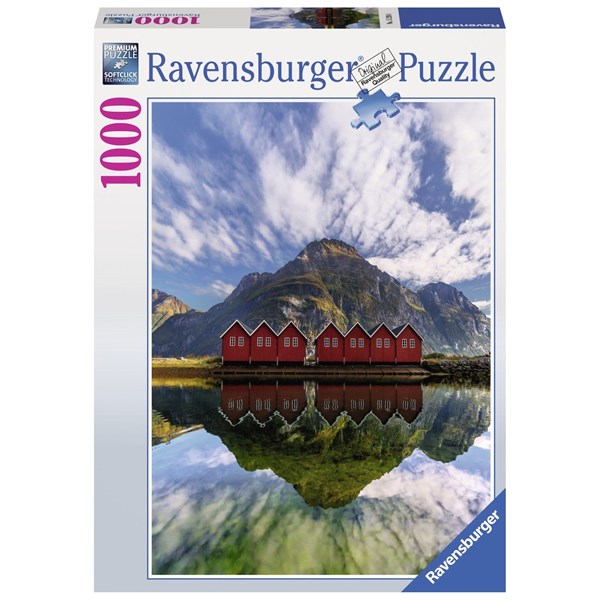Ravensburger (15256) - "Sunndalsora, Norway" - 1000 pezzi