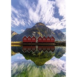 Ravensburger (15256) - "Sunndalsora, Norway" - 1000 pezzi