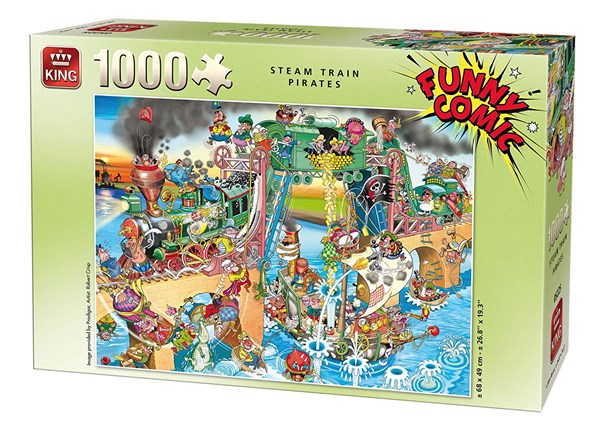 King International (05225) - "Steam Train Pirates" - 1000 pezzi