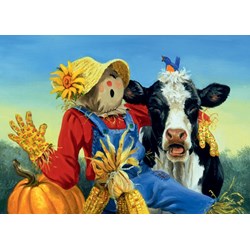 Ravensburger (13222) - Linda Picken: "Barnyard Duet" - 300 pezzi