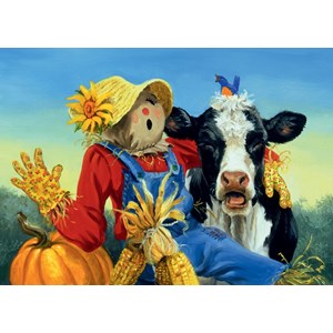 Ravensburger (13222) - Linda Picken: "Barnyard Duet" - 300 pezzi