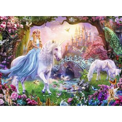 Ravensburger (12887) - "Magical Unicorn" - 100 pezzi