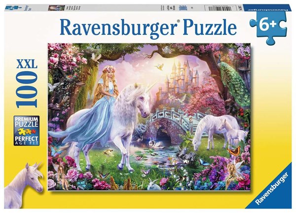 Ravensburger (12887) - "Magical Unicorn" - 100 pezzi