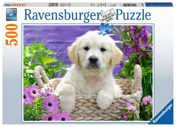Ravensburger (14829) - "Sweet Golden Retreiver" - 500 pezzi