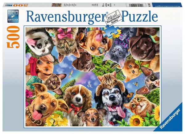 Ravensburger (15042) - "Animal Selfie" - 500 pezzi