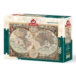 Art Puzzle (4276) - "World Map" - 260 pezzi