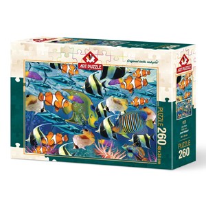 Art Puzzle (4270) - "Multi Fish" - 260 pezzi
