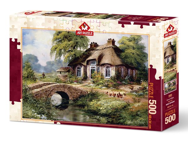 Art Puzzle (5080) - "Green Village" - 500 pezzi