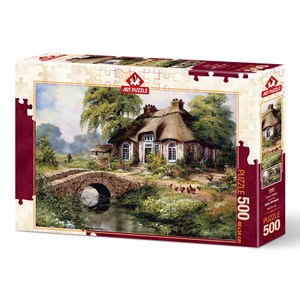 Art Puzzle (5080) - "Green Village" - 500 pezzi