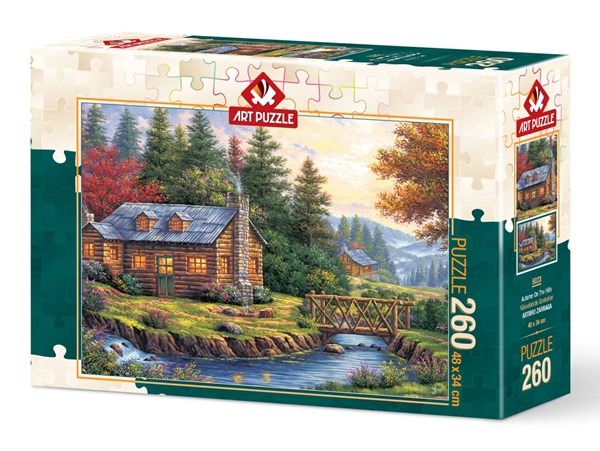 Art Puzzle (5023) - "Autumn on the Hills" - 260 pezzi