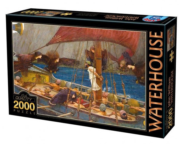D-Toys (72917-WA01) - John William Waterhouse: "Ulysses and the Sirens, 1891" - 2000 pezzi