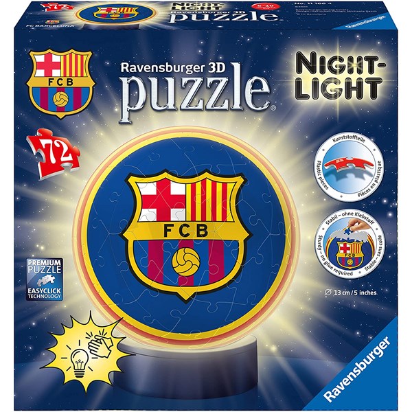Ravensburger (11166) - "FC Barcelona" - 72 pezzi