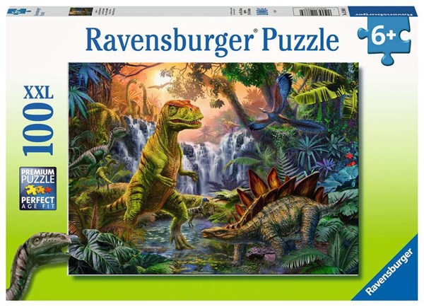Ravensburger (12888) - "The Dinosaur Oasis" - 100 pezzi