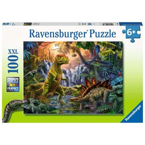 Ravensburger (12888) - "The Dinosaur Oasis" - 100 pezzi